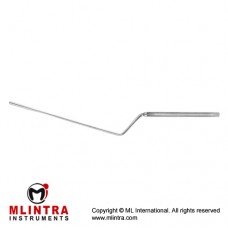 Landolt Scalpel Handle Bayonet Shaped, Round Stainless Steel, 25 cm - 10"
